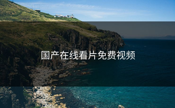 国产在线看片免费视频