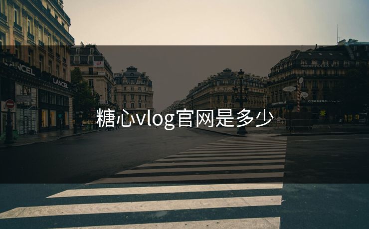 糖心vlog官网是多少